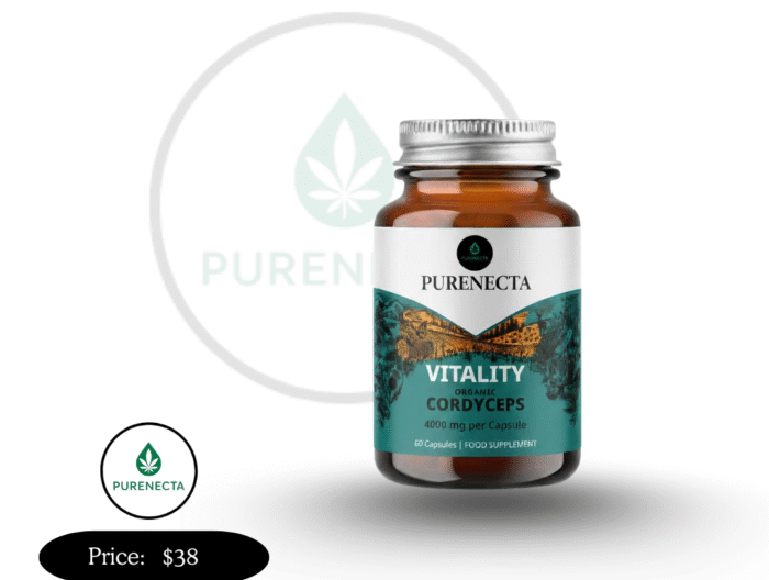 Cordyceps Energy Max Natural Energy & Endurance Booster 60 Capsules