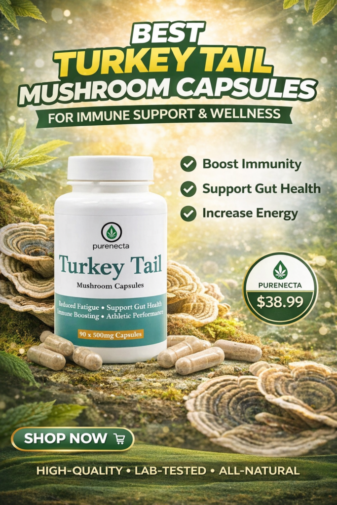 turkey tail mushroom capsules